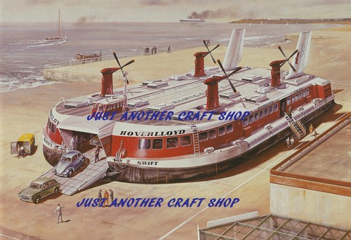Roy cross airfix hovercraft - roy,