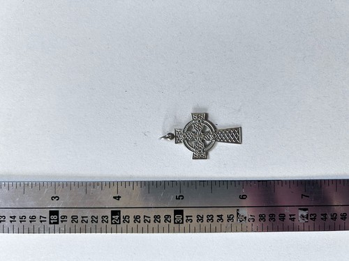 Silver maltese cross pendant - maltese,