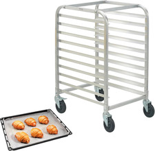10-Tier Aluminum Bun Pan Rack