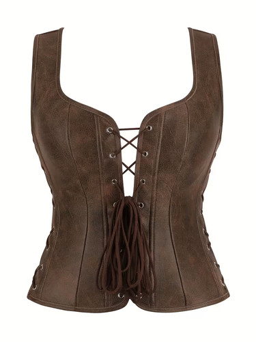 Women coffee brown - women's, corset