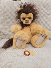 Charlie Bears LEO Lion Isabelle Lee Collection Rare Retired With Tags 