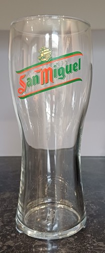 San miguel beer pint - beer,