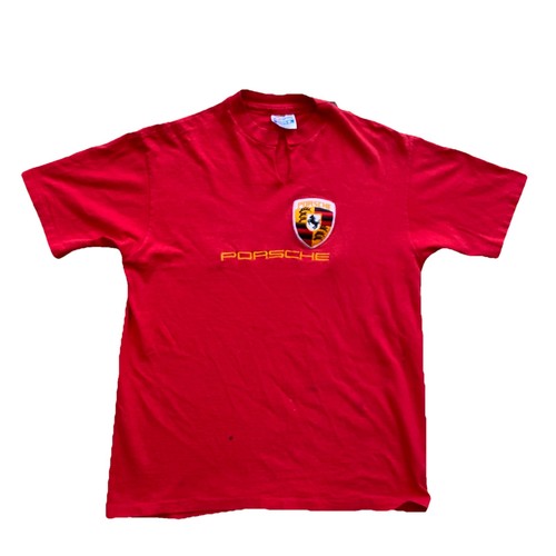 Vintage 80s porsche shirt - vintage,