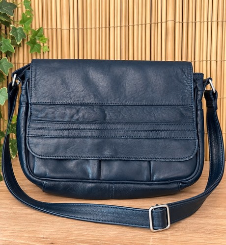 Hotter navy blue - blue, genuine