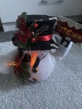 Fibre Optic Musical Snowman