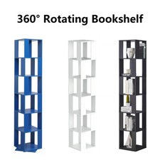 190cm Rotating Bookcase