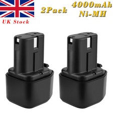 2X 7.2V 4.0AH Nail Gun Battery for Hitachi 325292 EB7 EB712S EB714S NR90GC EB 7B