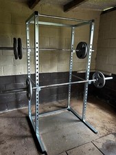 Squat Power Rack - Silver With