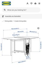 Ikea NORDEN White Fold