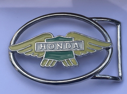 Honda belt buckle logo - honda,
