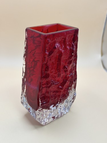 Vintage whitefriars ruby 9686 - ruby, #9686