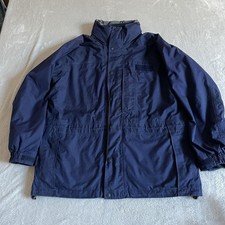 Berghaus 3 in 1 Jacket Fleece Mens Medium Blue Aquafoil Hooded Outdoor