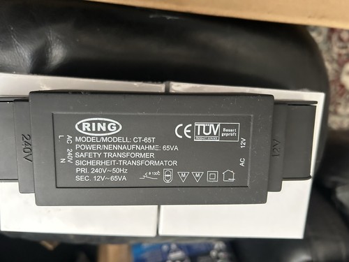 Ring model 65t safety - model, ct-65t