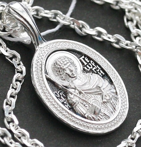 George necklace 925 silver - george,