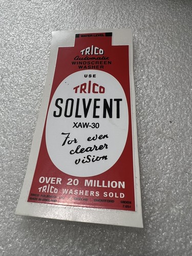 Jaguar trico solvent - solvent, badge