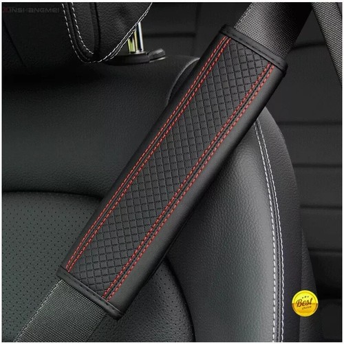 Leather car seat belt - 2x, pu
