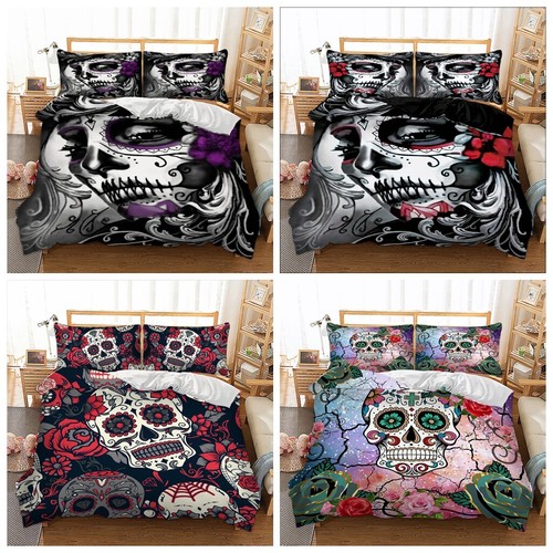 Gothic skull duvet cover - cover, set