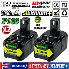 2-Pack 8.0AH 18V Battery for