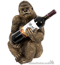 Bronze effect Gorilla Wine