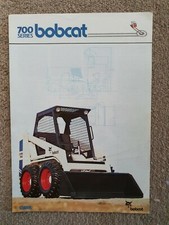 BOBCAT 700 SERIES SKID STEER LOADER SALES BROCHURE