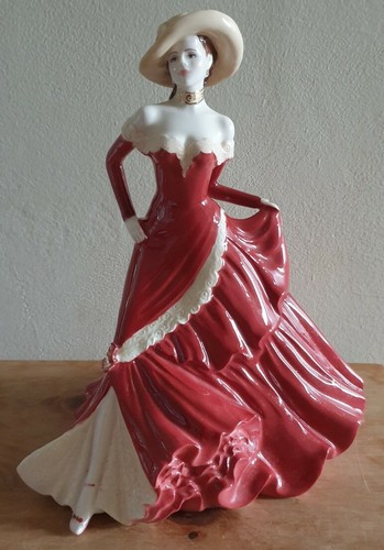 Coalport china figurine ladies - coalport,