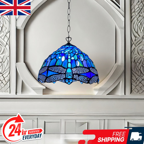 Tiffany pendant lamp dragon - lamp,
