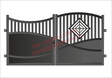 DRIVEWAY GATES/COMPOSITE WOOD
