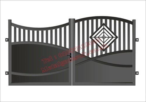 Driveway gates composite - gates/composite, wood
