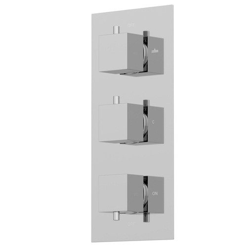 Thermostatic square control - thermostatic,