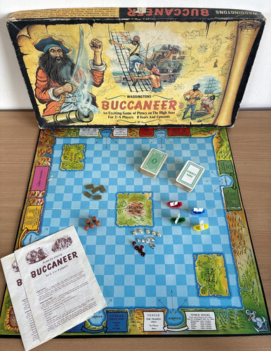 Waddingtons buccaneer board - buccaneer,