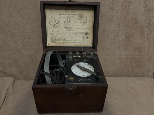 Bbc western electric crystal - western,