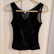 Black Corset Bustier SMALL