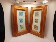 Vintage Winnie The Pooh And Friends Two Framed Pictures Photo Frames