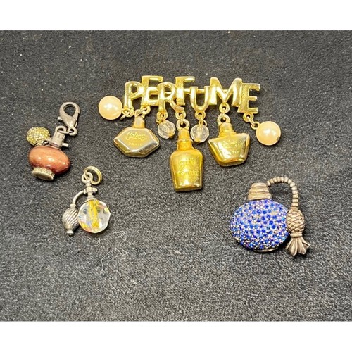 Vintage trifari perfume brooch - trifari,