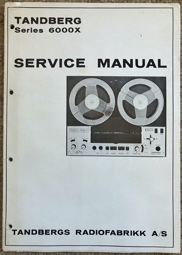 Tandberg 6000 reel - tandberg, reel-to-reel