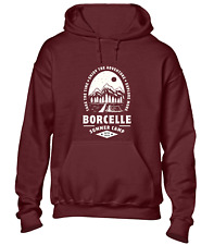 ENJOY THE ADVENTURE BORCELLE HOODY HOODIE CAMPING CAMPER VAN COOL TOP