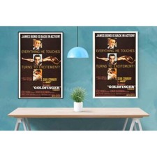 Goldfinger Fine Art Movie Poster