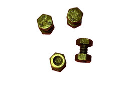 1/4 BSW nuts & bolts GKN