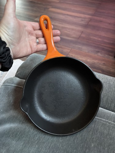 Creuset cast iron frying - creuset,