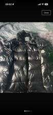 Monclear Puffer Coat Black