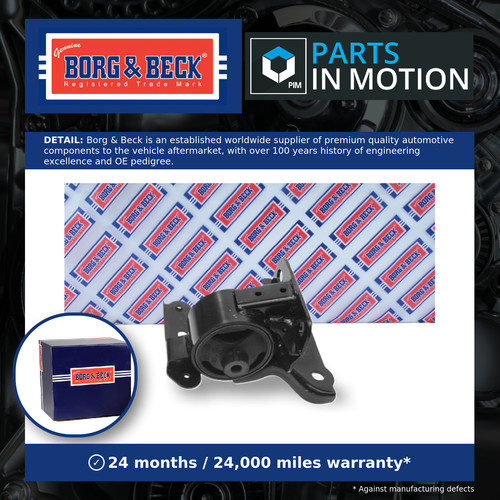 Engine mount bem3792 - mount, borg