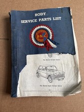 Classic Mini Austin Morris mini/original Parts list AKD3503 mk1 saloon 
