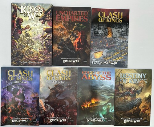 Kings war books - kings, mantic