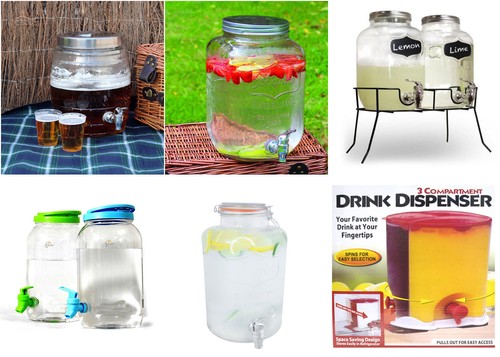 Glass plastic drinks - &,