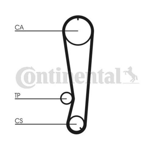 Contitech timing belt - timing, kit