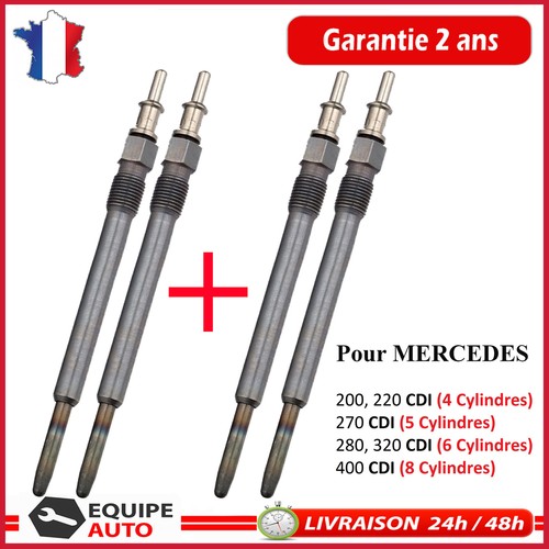 Set glow plugs for - 4,