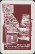 Playing Cards Single Card Old