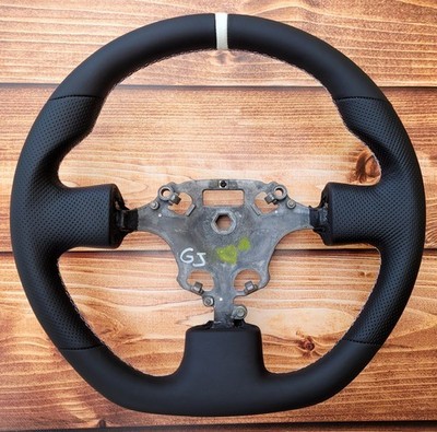Leather steering wheel fit - leather,