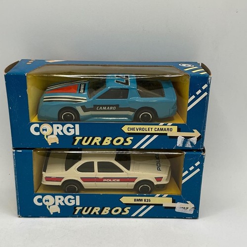 Corgi turbos die cast cars - die-cast,