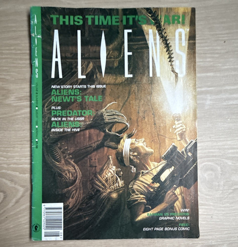 Vintage aliens comic magazine - vintage,